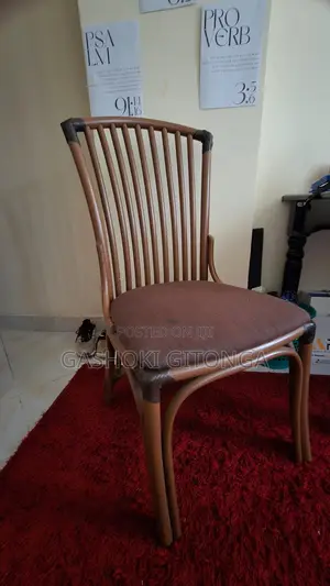 Study Table and Bamboo Chair