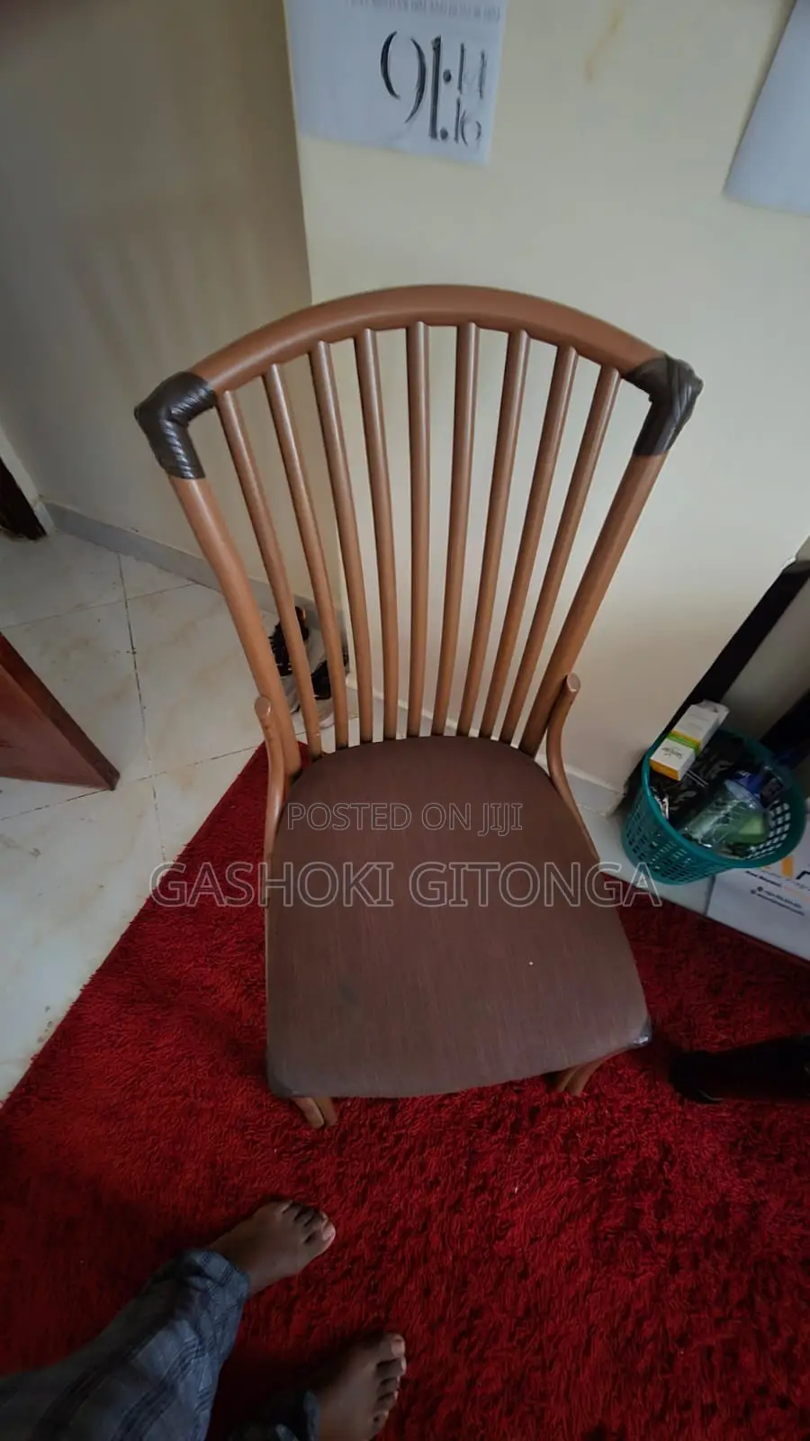 Study Table and Bamboo Chair