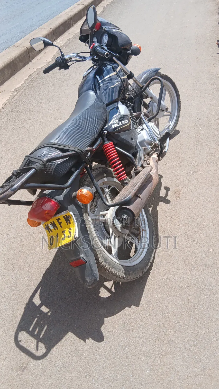 TVS HLX Plus ES 2019 Black