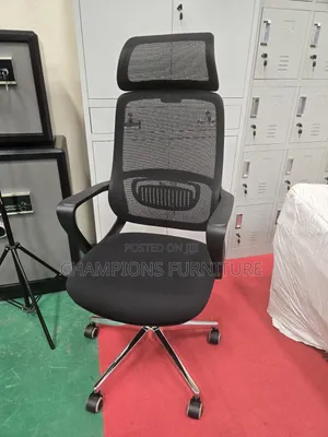 Ergonomic Office Chair With Head Rest
