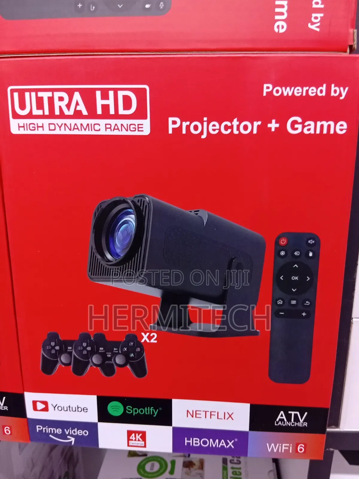 HY320 Gaming Smart Android Projector for Immersive Home Entertainment