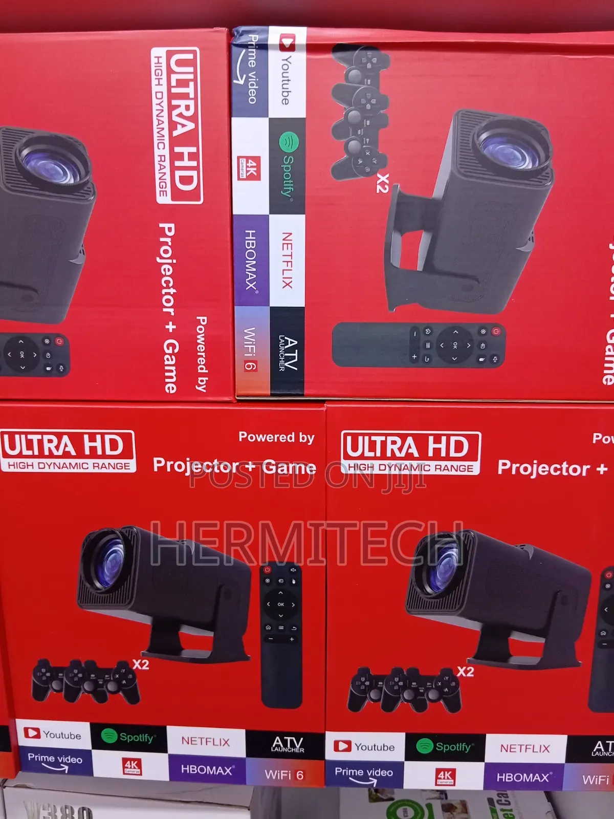 HY320 Gaming Smart Android Projector for Immersive Home Entertainment