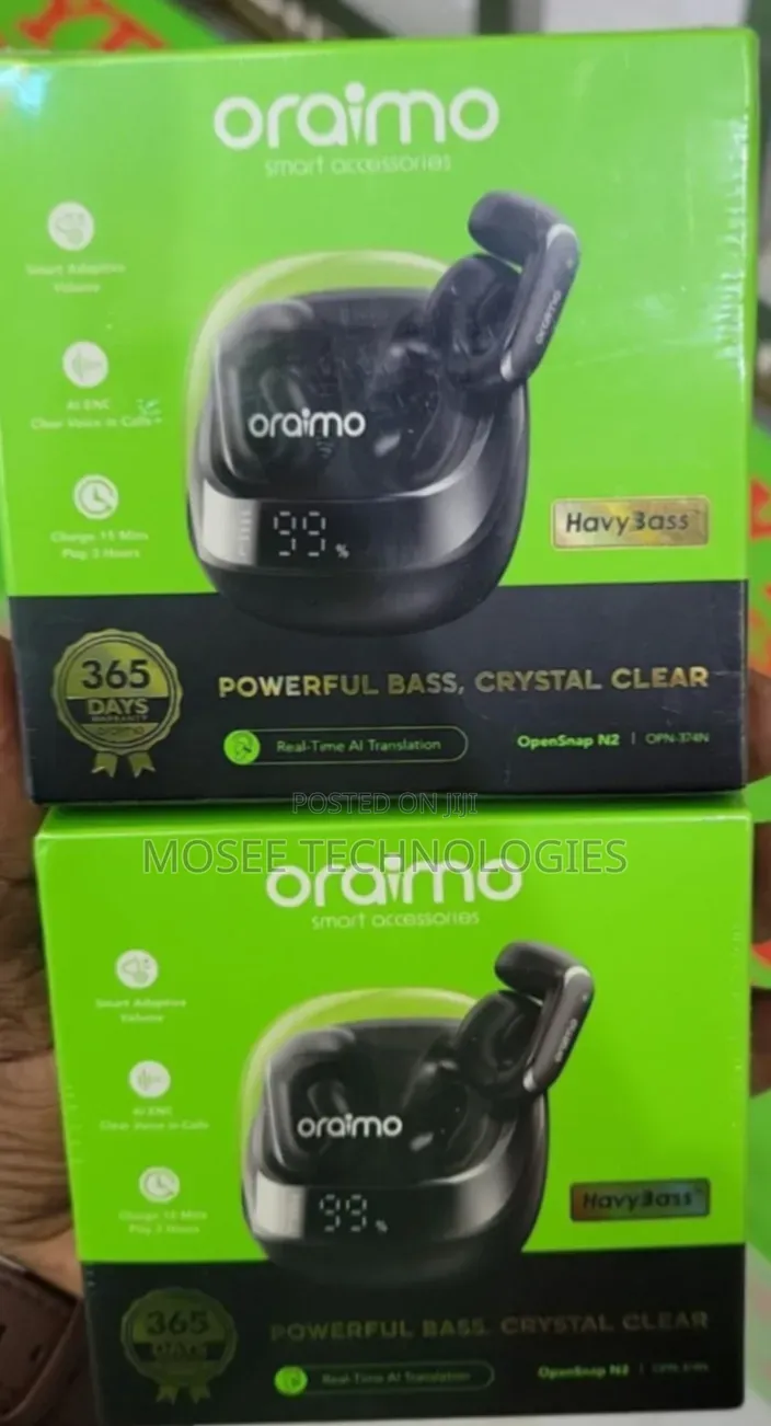 Oraimo OpenSnap N2 Sports Wireless Earbuds