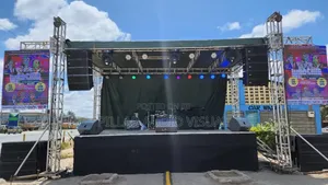 Public Address, Sound System,hire PA, Rentals Stage