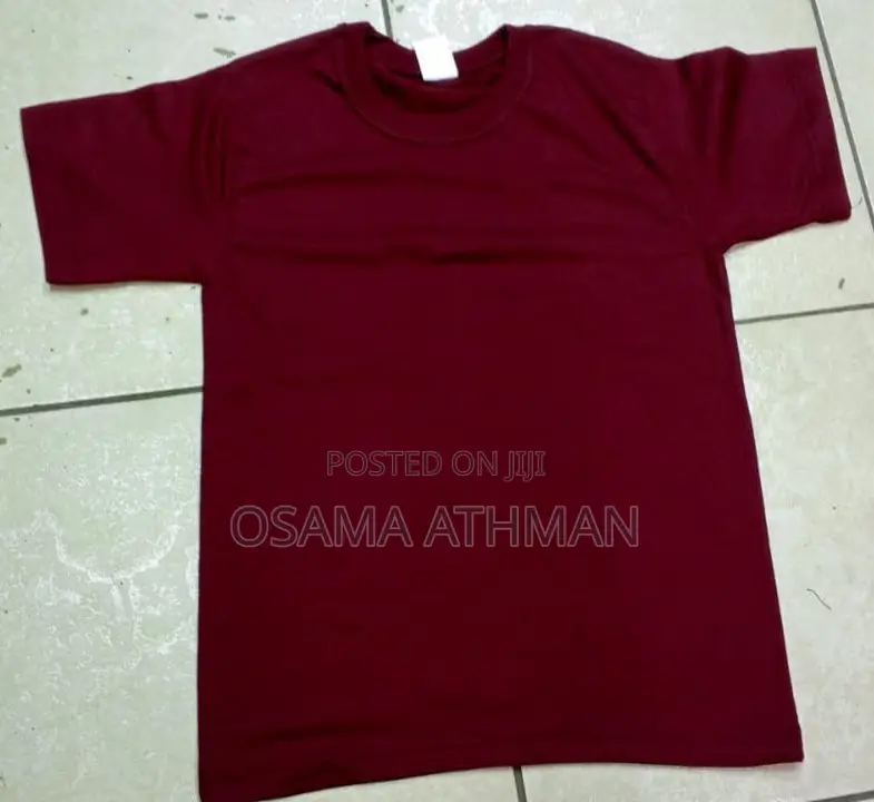 Round Neck - Plain T-Shirt