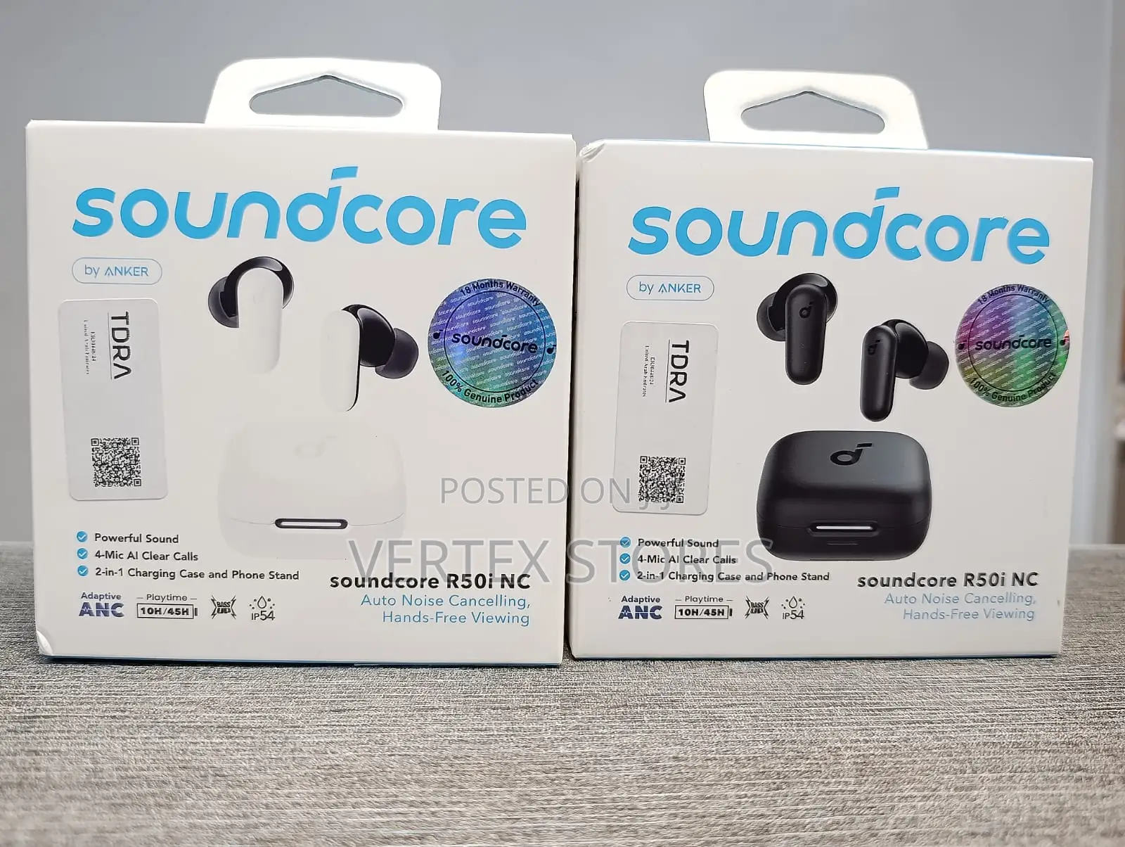 Soundcore R50i NC Wireless Earbuds With Active Noise Cancelling