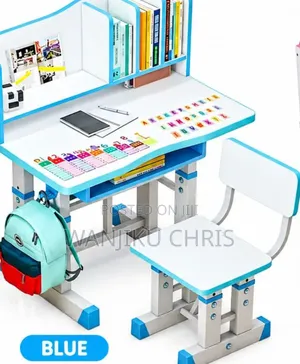 Adjustable Kids Study Table and Chair Set