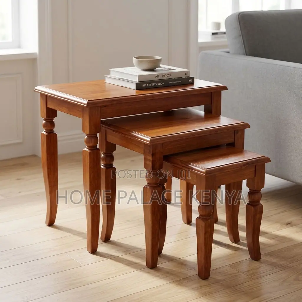 Coffee Table; Modern Nested Coffee Table Set for Stylish Interiors