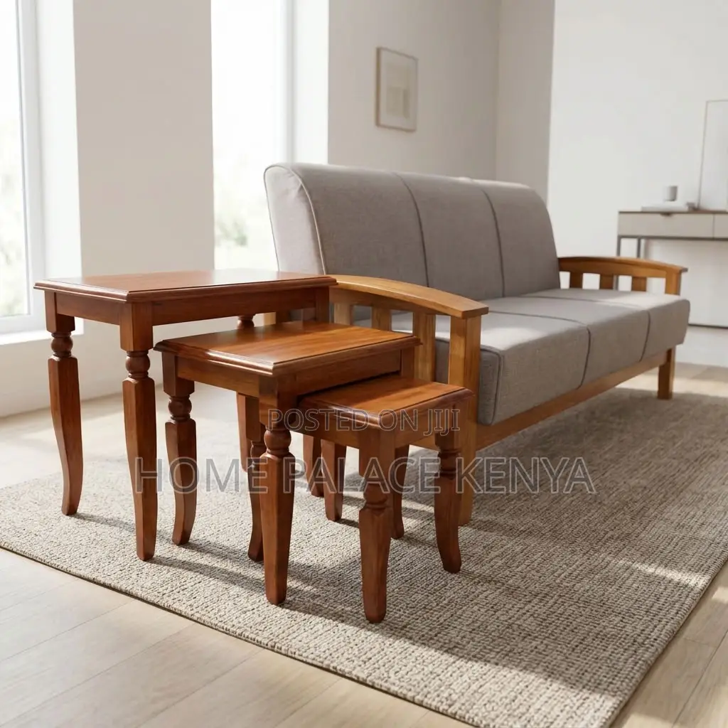 Coffee Table; Modern Nested Coffee Table Set for Stylish Interiors
