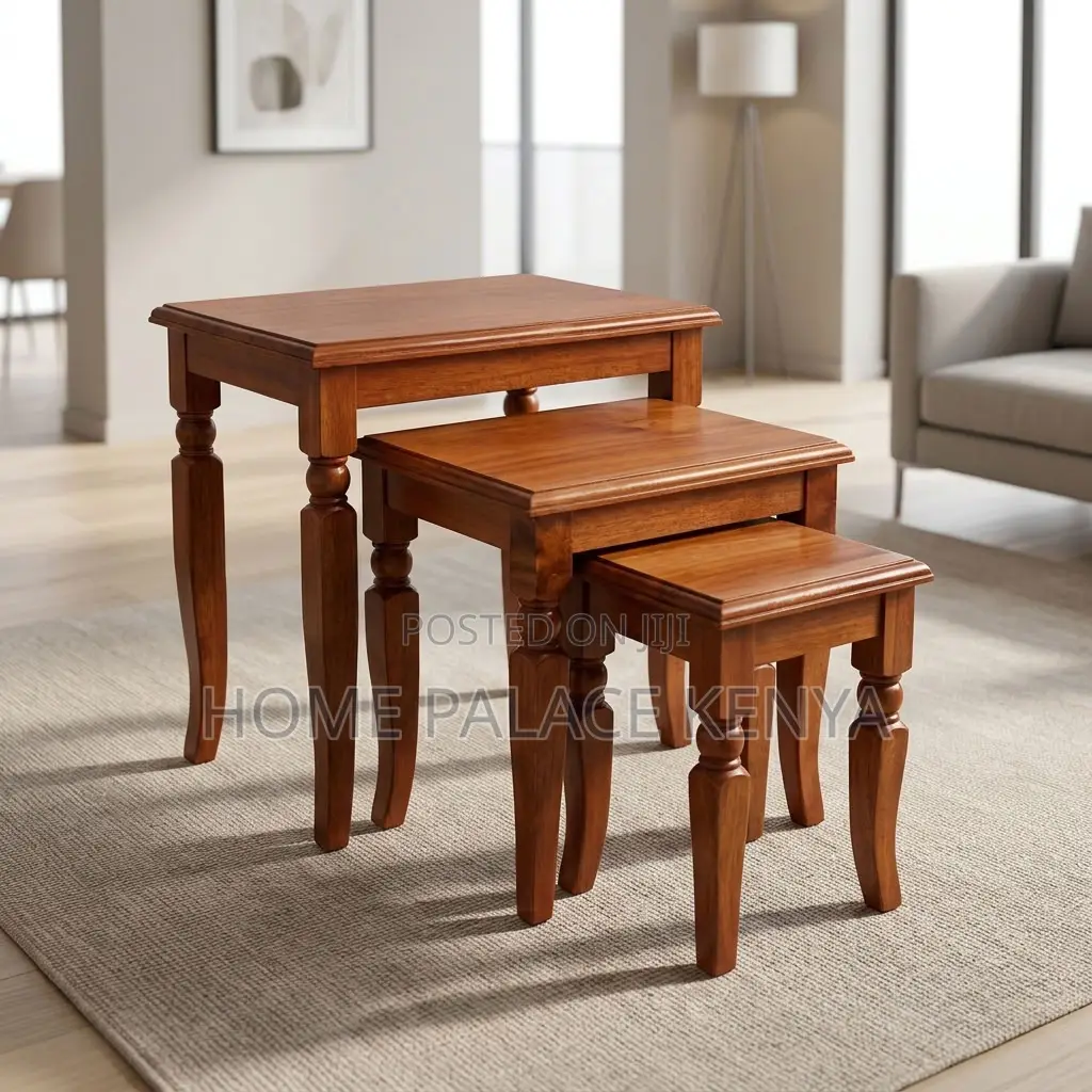 Coffee Table; Modern Nested Coffee Table Set for Stylish Interiors