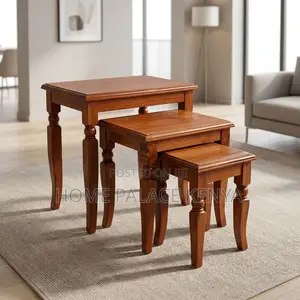 Coffee Table; Modern Nested Coffee Table Set for Stylish Interiors