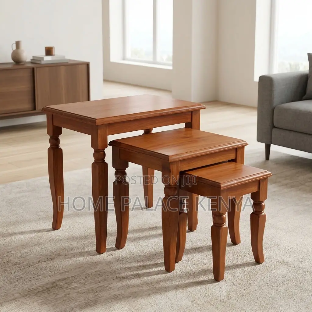 Coffee Table; Modern Nested Coffee Table Set for Stylish Interiors