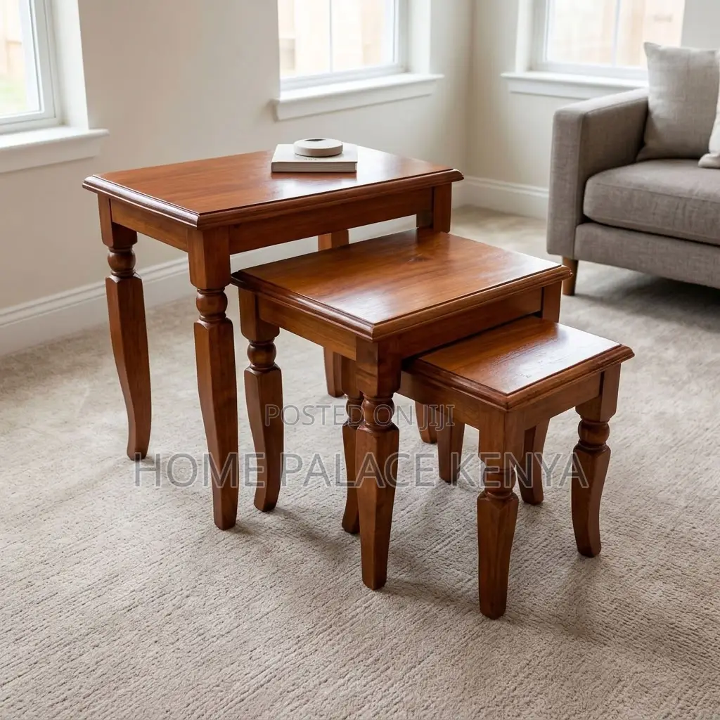 Coffee Table; Modern Nested Coffee Table Set for Stylish Interiors