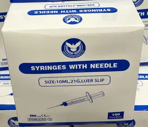 Disposable Medical Syringes With Needles – Various Sizes