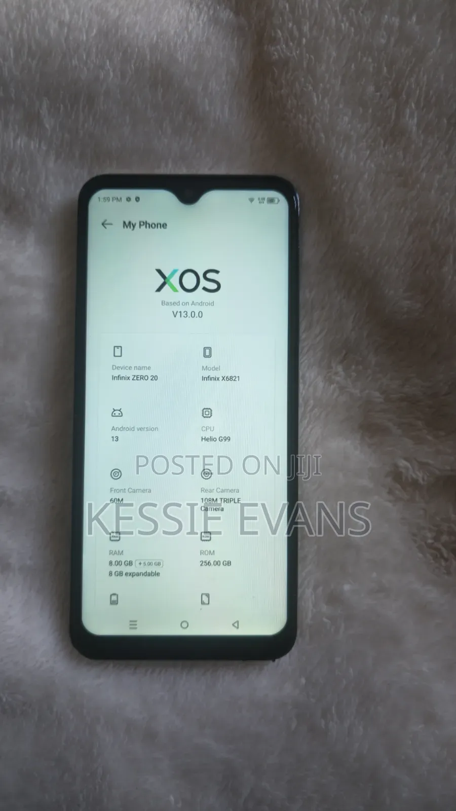 Infinix Zero 20 256 GB Black