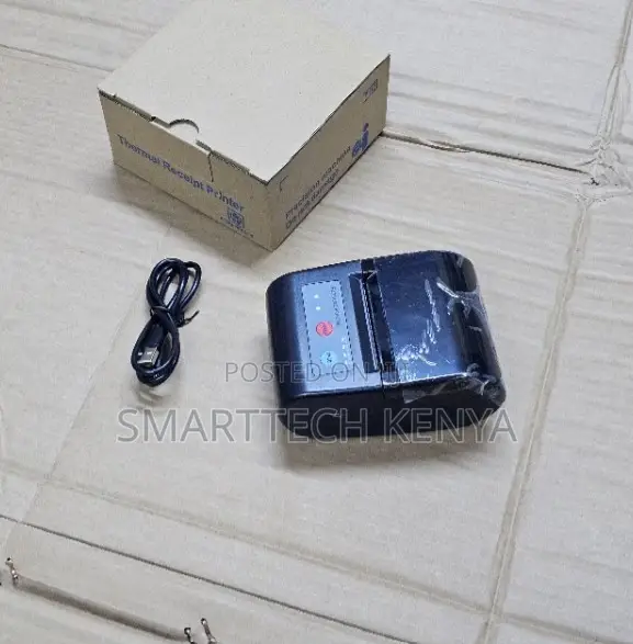 Wireless Bluetooth Mini 58mm Thermal Receipt Printer Mobile App