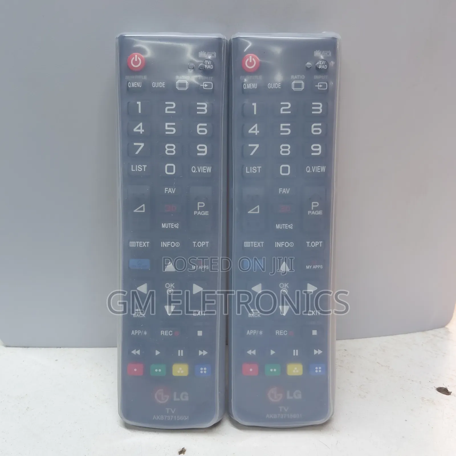 LG Universal Remote Control With Clear Cover & Batteries