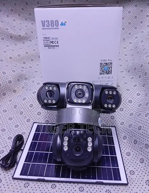 4g Version VTS -28 Solar CCTV Camera