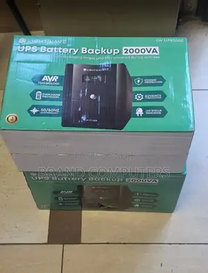 Brand New 2000va Power Back Up Lightwave Ups 2000va