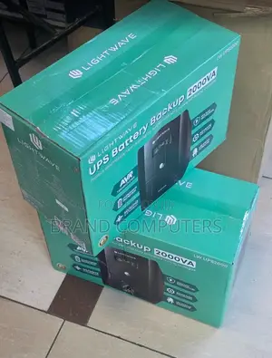 2KVA Lightwave 2000VA Line Interactive UPS 1200Watts