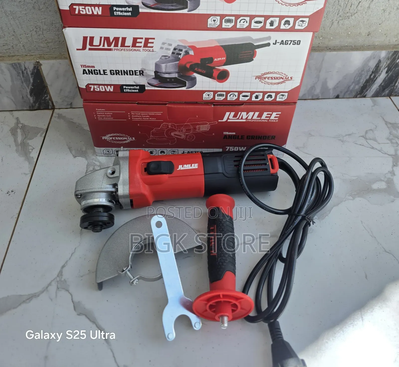 Jumlee Angle Grinder 4"(750watts)