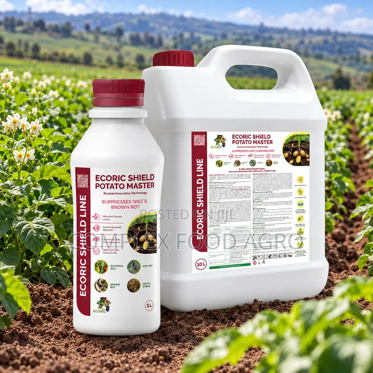 EcoRic Shield Potato Master for Potato Crops 1L / 10L