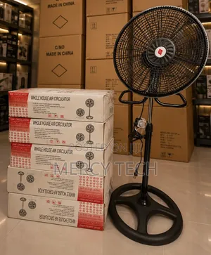 Starworth 18" Stand Fan (SH18P, Round Base)