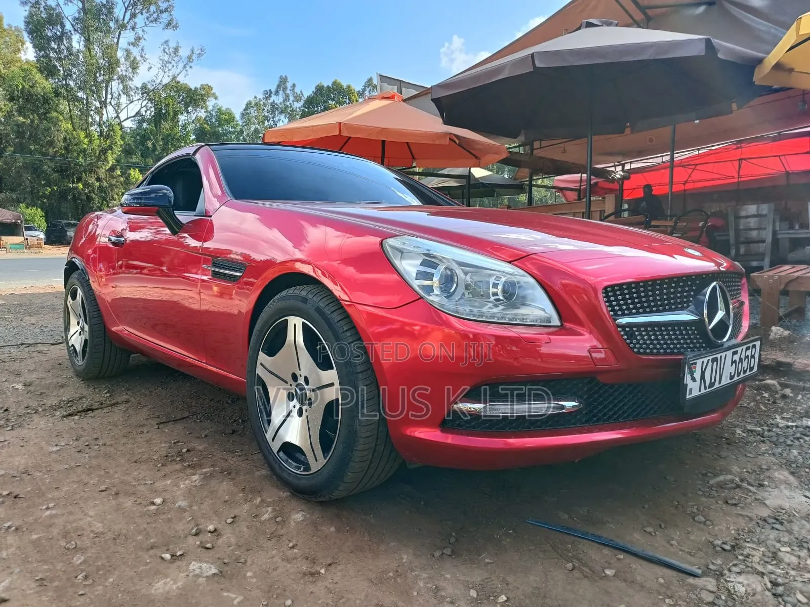 Mercedes-Benz SLK-Class 2011 Maroon