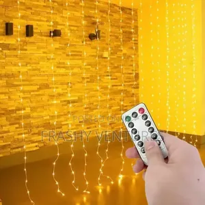 Hanging Twinkle Wall Lights With Remote 3*3