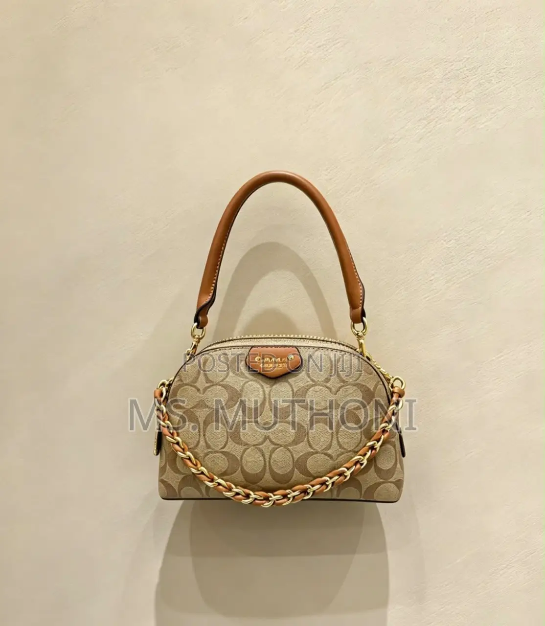 Coach Dome-Style Handbag