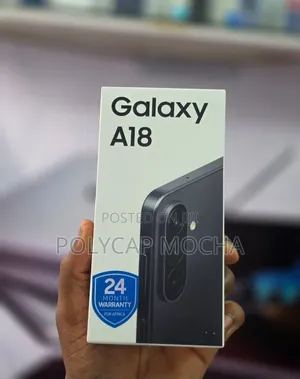 New Samsung Galaxy A18 128 GB Black