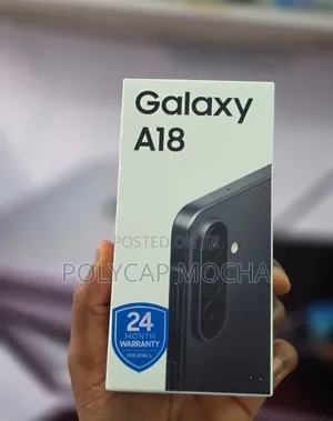 New Samsung Galaxy A18 128 GB Black