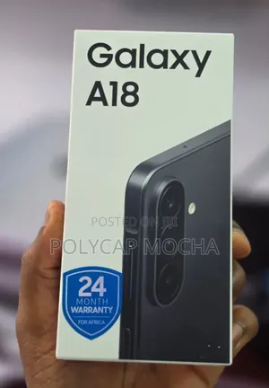 New Samsung Galaxy A18 128 GB Black