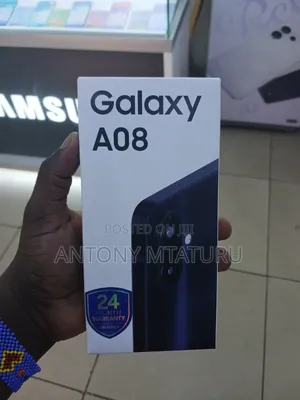 New Samsung Galaxy A08 64 GB Black