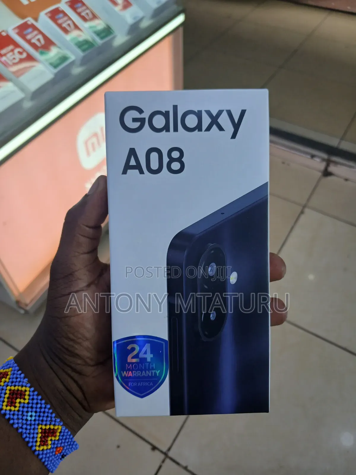 New Samsung Galaxy A08 64 GB Black