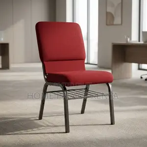 Event Chair; Stackable Fabric Church Chair for Flexible Hall Seating