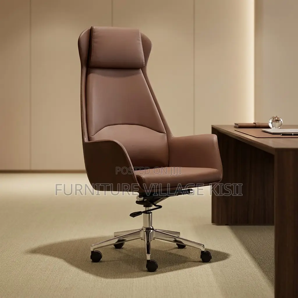 Pure Leather Executive Office Chair