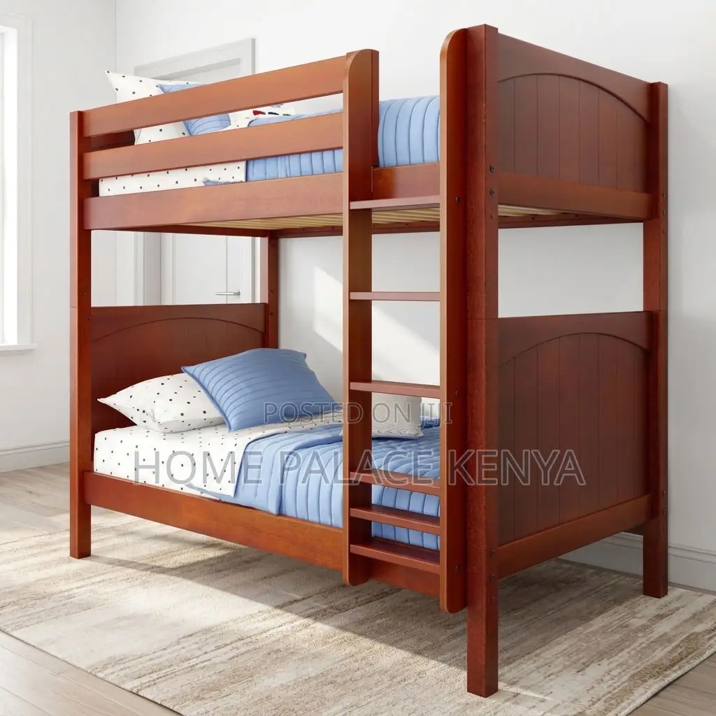 Bunk Bed; Wooden Double Bunk Bed