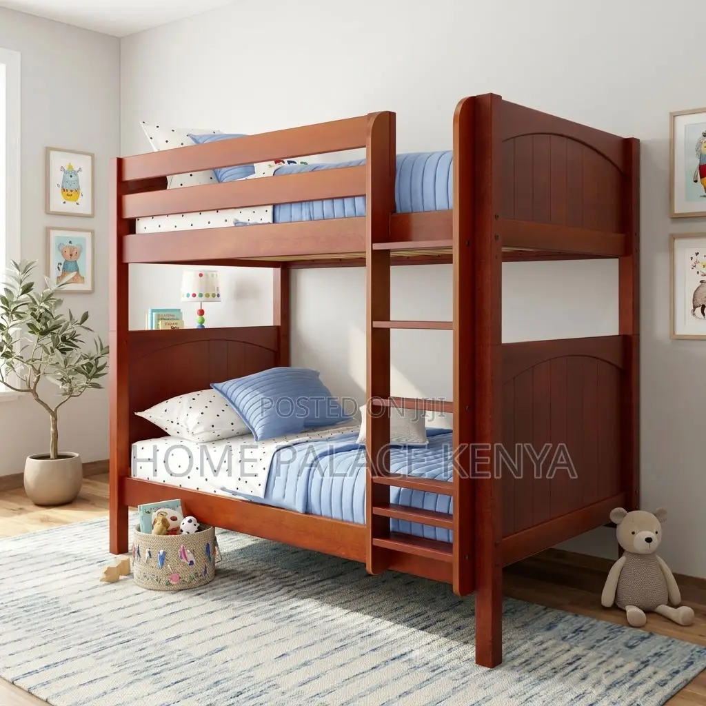 Bunk Bed; Wooden Double Bunk Bed