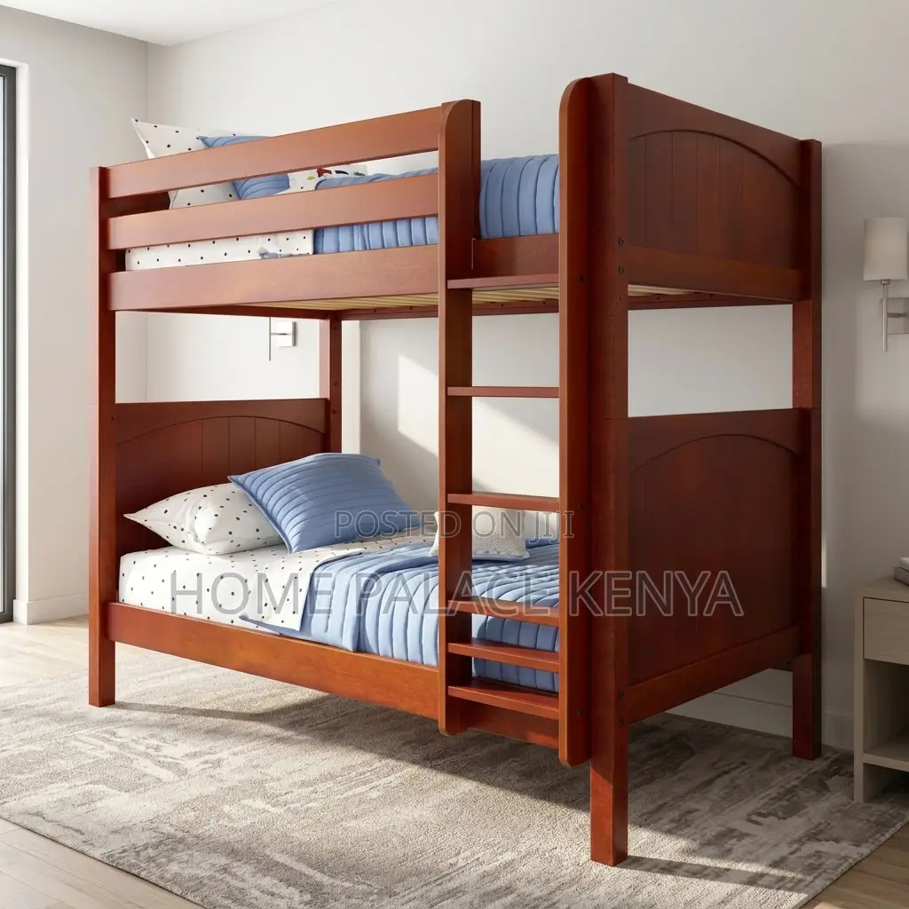 Bunk Bed; Wooden Double Bunk Bed