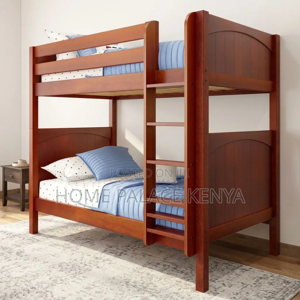 Bunk Bed; Wooden Double Bunk Bed