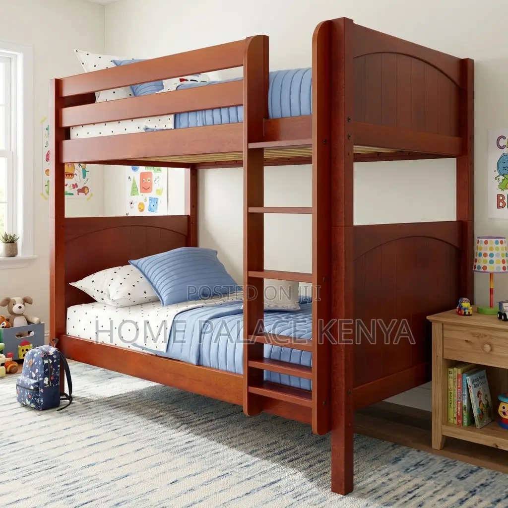 Bunk Bed; Wooden Double Bunk Bed