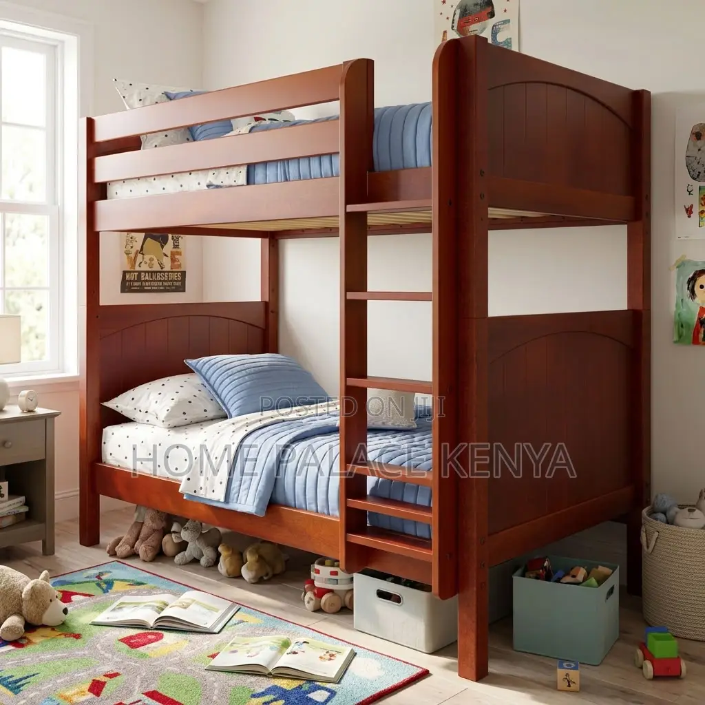 Bunk Bed; Wooden Double Bunk Bed