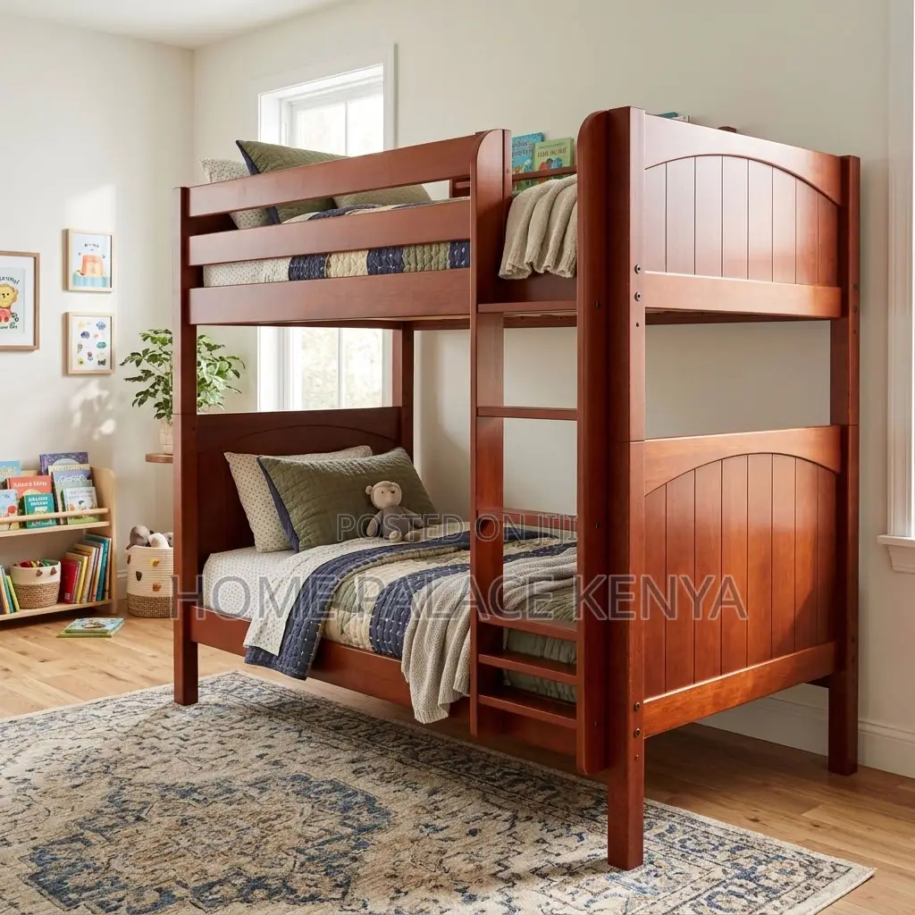 Bunk Bed; Wooden Double Bunk Bed