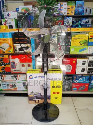 Amtec 18" AC/DC Stand Fan
(Am-1801)