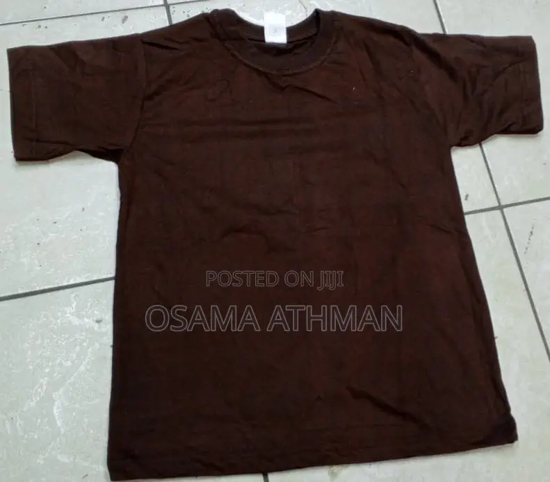 Round Neck - Plain T-Shirt