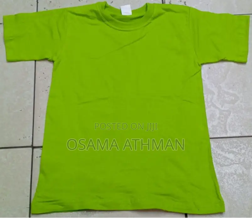 Round Neck - Plain T-Shirt