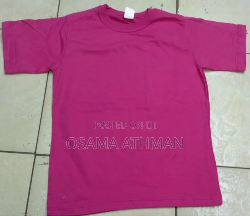 Round Neck - Plain T-Shirt