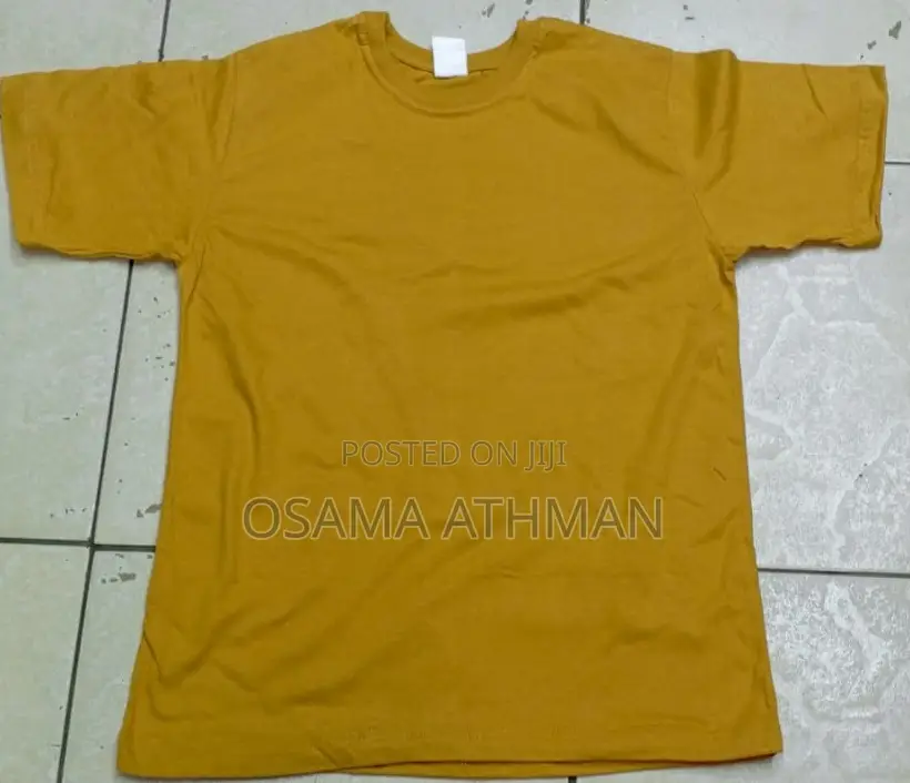 Round Neck - Plain T-Shirt