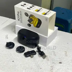 Dual Mic2.4GHz K31Pro Wireless Collar Clip Mic With Noise Cancellation